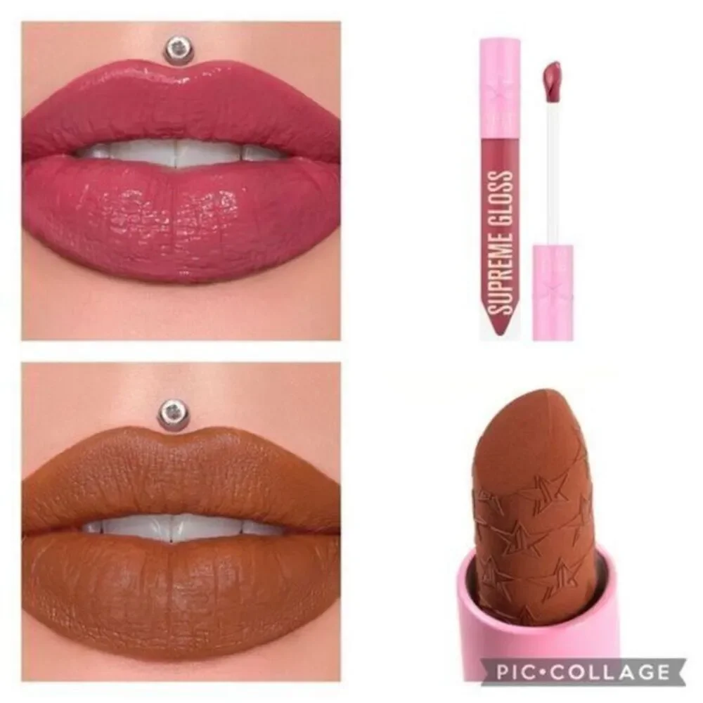 NIB Jeffree Star 1 Supreme Gloss Lip Gloss and 1 Velvet Trap Lipstick